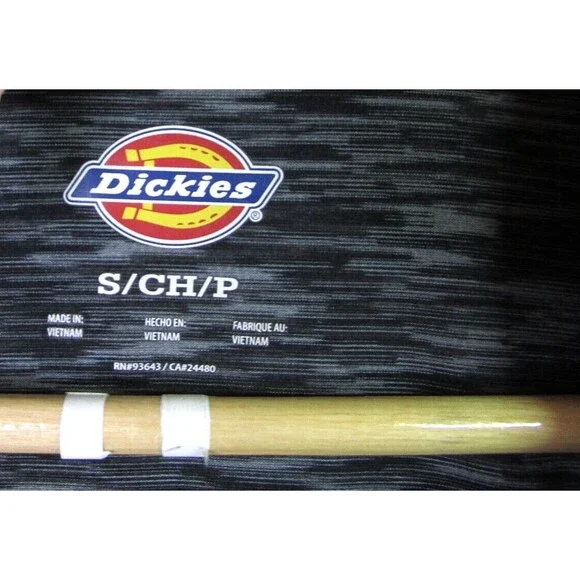 Dickies Men's Long Sleeve Black Gray Pullover Compression Shirt Small - Picture 3 of 9